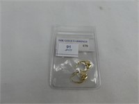 14KT Gold Hoop Earrings