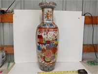 Vintage Hand Painted Ceramic Vase NO SHIP