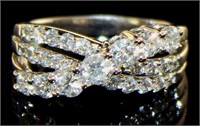14kt Gold Stunning 1.50 ct Diamond Ring