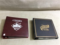 Two binders of Baseball Cards