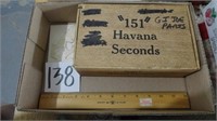 Cigar Box /Ruler Lot