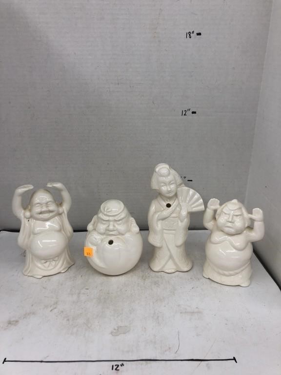Happy Bhutanese & Friends Ceramic Figures