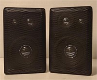 Pair Bookshelf Speakers 7.25" Tall (Bidding per