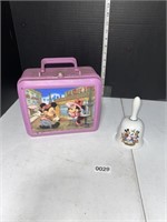 Mickey Mouse plastic lunchbox with intact thermos