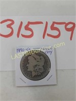 1890-CC Carson City Morgan Silver $1 Coin