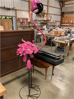 76” tall pink flamingo