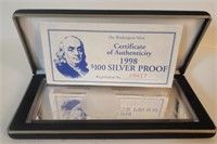 1988 Quarter LB. Silver Proof Ingot