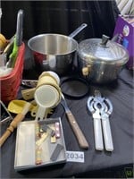 Large Kitchen Lot - Vintage Jar Opener & More