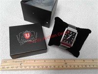 New Varsales wristwatch watch w/ black band