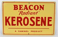BEACON RADIANT KEROSENE PORCELAIN SIGN