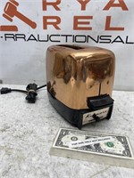 Vintage Kenmore copper tone electric toaster