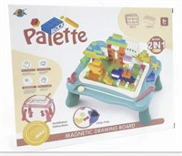 BLOCK PALETTE MAGNETIC DRAWING BOARD WITH BLOCKS