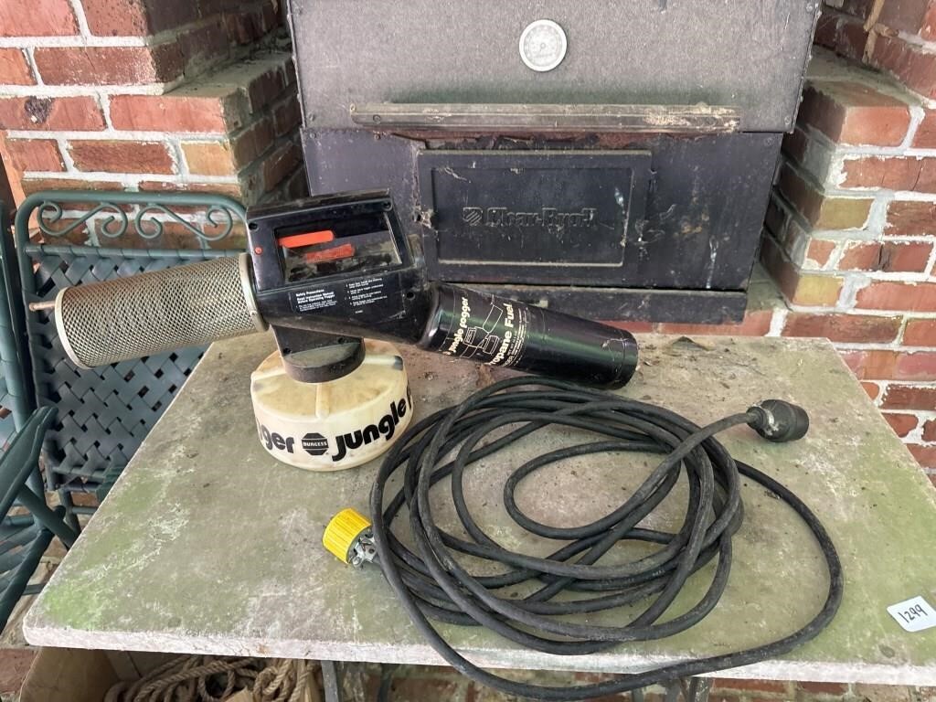 Jungle fogger and extension cord not tested at
