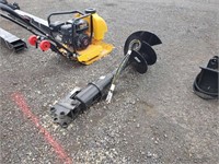 Mini Excavator Auger Attatchment