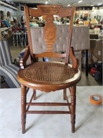 Empire Style Cane Style Chair
