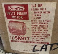 NOS Dayton 1/4 Hp Electric Motor