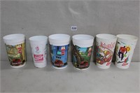 COLLECTIBLE PLASTIC CHARACTER GLASSES