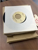 Box of Vinyl Records 45's Janna Jae