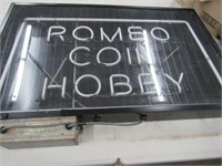 39 x 25 Romeo Coin Hobby Neon Sign