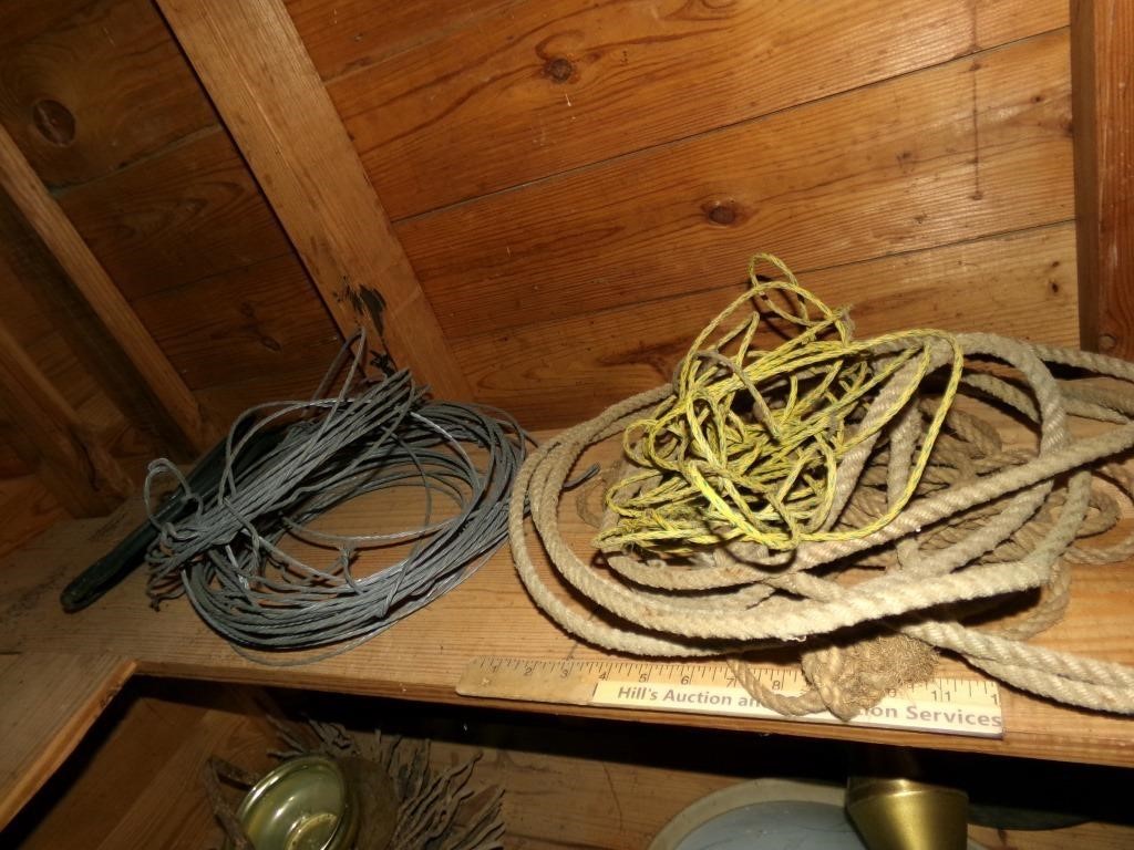 Lot of Cables & Ropes