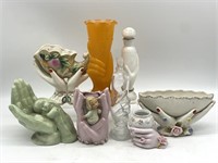 Hand Vases, Planters and More 8” Tall and Smaller