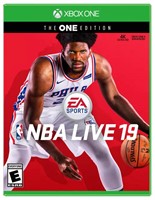 NBA Live 19 - Xbox One Joel Embiid Cover