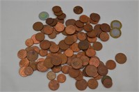 Euro & Bank of Russia Coins-Lot
