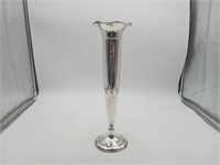 Sterling Silver Tall Tulip Vase 260 Grams