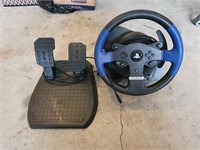 Playstation PS4 ThrustMaster Racing Wheel Set