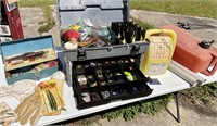 Huge Fishing Lot with lures, reels and much more
