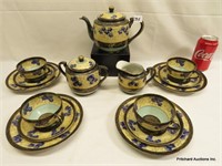 Excellent Early Japanese Fine China Tea Set