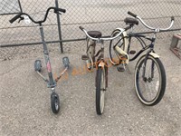 3pc - 2 NEW Huffy Bikes and Trike