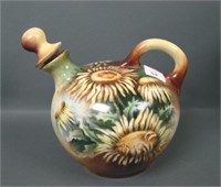 Austrian Vienna Austria Porcelain Handled Wine Jug