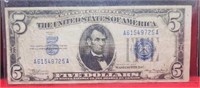 1934 $5.00 Silver Certificate