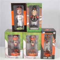 (5) BALTIMORE SPORTS BOBBLEHEADS / FIGURES