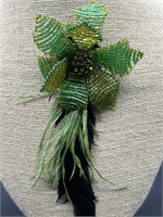 Vintage Jewelry Flower Brooch
