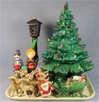 Vintage Ceramic Christmas Decorations
