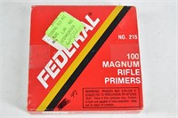 (47rds) Federal Magnum Large Rifle Primers