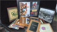 QTY OF OLD PICTURE FRAMES