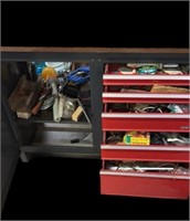 Estate Tool Cabinet Full Of Tools