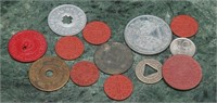 1940s Red Point and Various Tax Tokens (13)
