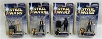 (4) 2003 Star Wars A New Hope Action Figure On