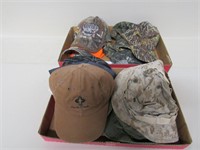 2 Boxes of Misc. Hats