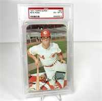 1971 TOPPS PETE ROSE PSA 6 BASEBALL CARD