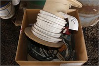 Lot of Cord Ends, Cheaters, Part Roll of Wire
