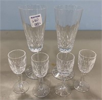 Waterford Crystal Wine Glasses and Waterford 3 Cor