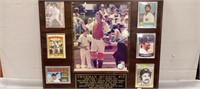 Thurman Munson Baseball Collectors Plaque, Wall