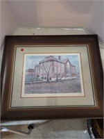 1978 Lowell School Framed