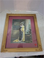 Victorian Pregnancy Framed Print