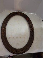 Oval Wood Frame